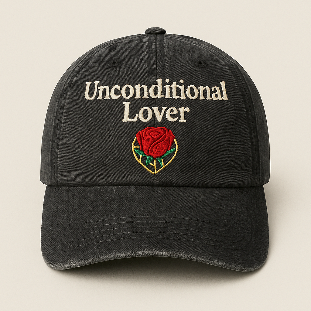 Stonewashed Black Dad Hat