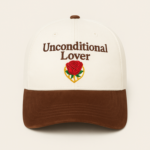 Soft White/Brown SnapBack