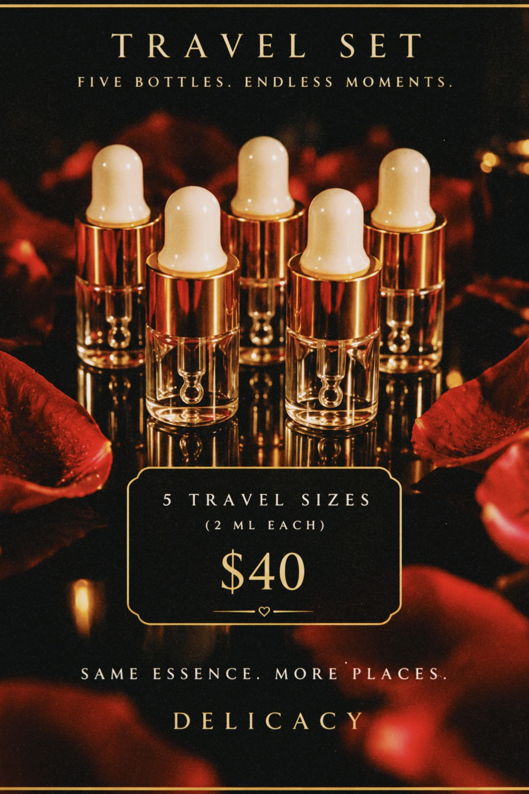 DELICACY VOL. 001 - TRAVEL SET 5 x 2mL